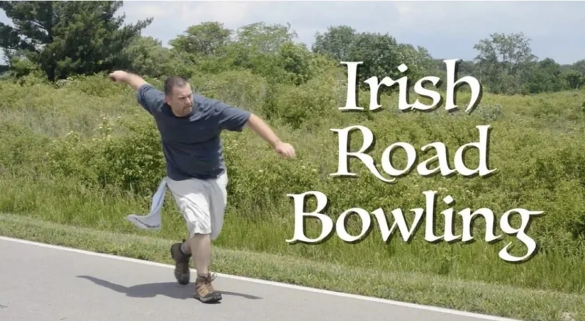 Knights of Columbus Host 15th Annual Irish Road Bowling Festival